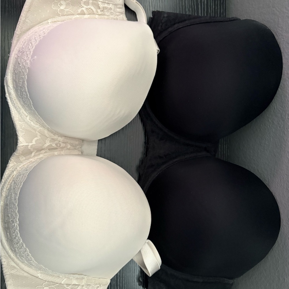 2 of 42DDD push up strapless bras from torrid